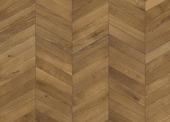 Oak Chevron Light brown