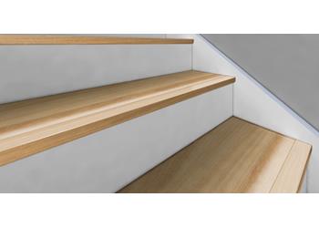 Solid Woodloc® Stairnose 59x27 mm